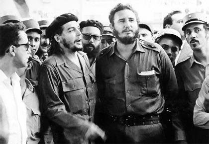 Fidel Castro y el Che Guevara