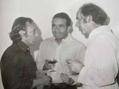 Rubén Darío Ortiz (izqda) y Julio Villazón (centro)