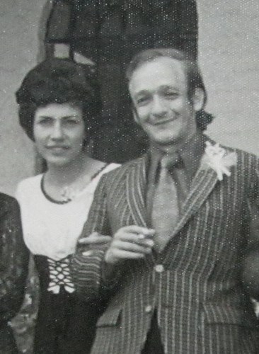El señor Rubén Darío Ortiz y la señora Georgina Galeano en Valledupar 