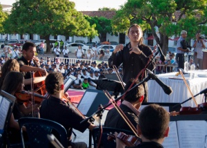 Diego Rivero y la Orquesta Sinfónica de Valledupar 