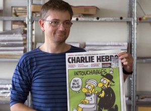 Director de Charlie Hebdo / Foto: RTVE