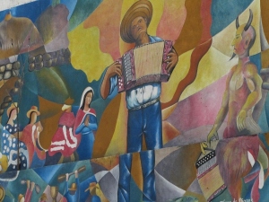 Mural del artista Germán Piedrahita