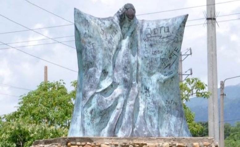 La chíchamaya, un monumento que rinde homenaje al pueblo guajiro