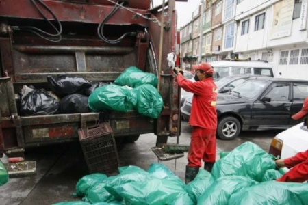Sistema de recogida de la basura en Bogotá