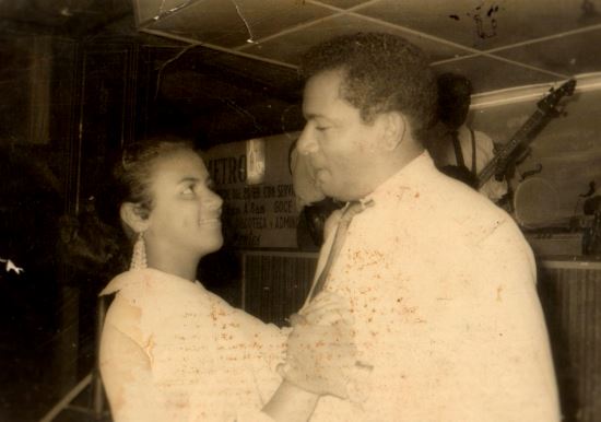 Calixto Ochoa y su esposa Dulzaide Bermúdez 