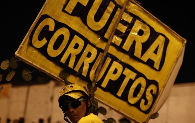 Marcha contra la corrupción o protagonismo del cinismo 