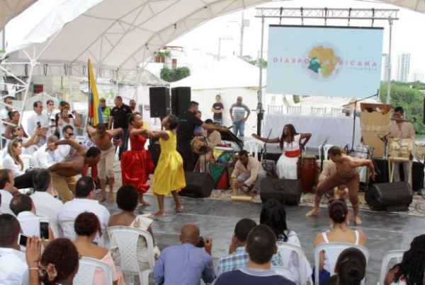 Lanzamiento del proyecto Diáspora Africana en Cartagena / Foto: El Universal 