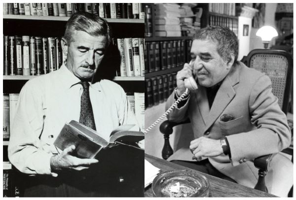 William Faulkner y Gabriel García Márquez 