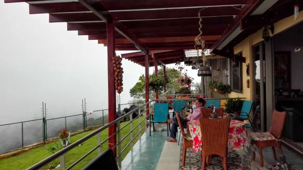 La casa de Fernando Meneses en Bucaramanga llamada El Alto de los Padres 