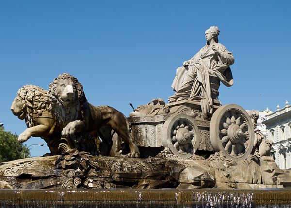 La Fuente de Cibeles en Madrid / Foto: wikipedia 