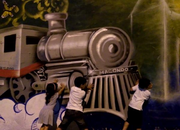 Mural realizado durante el MacondoFest en el centro histórico de Valledupar / Foto: @Cocreador (Twitter) 