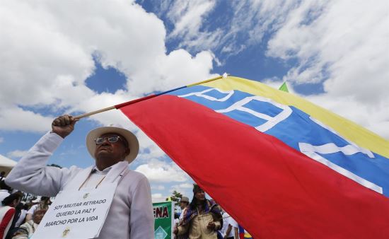Marcha por la Paz y la Vida en Colombia / Foto: Europapress 