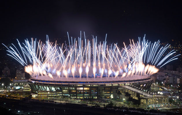 Ceremonia de inauguración en Río (Brasil) 2016 