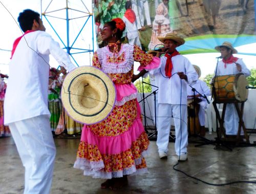 Bailes del Festival de Danzas y Tamboras de Chimichagua / Foto: Archivo PanoramaCultural.com.co 