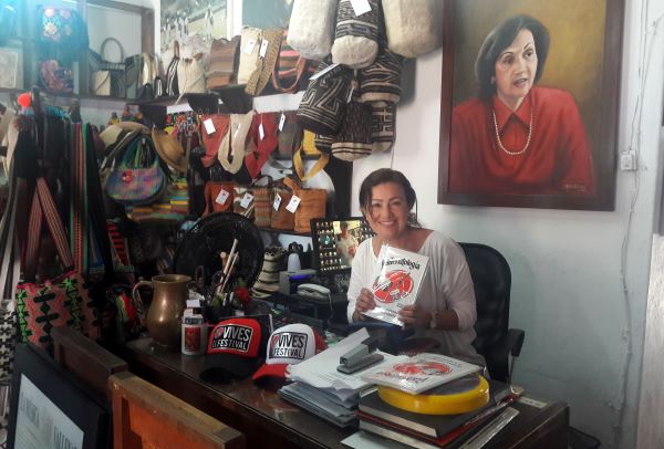 Zulma Valdéz Martínez, la administradora de la tienda Compai Chipuco / Foto: Samny Sarabia 