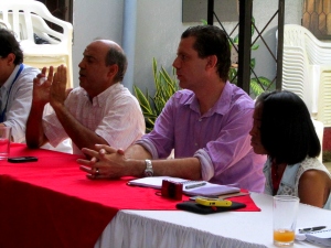 Arturo Quintero, David Siegrist y Samny Sarabia 
