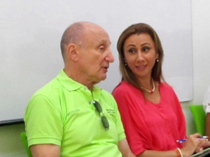Doctor Peter Kranz y Lina Castro 