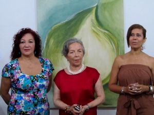 Annie Marshall, Alba Luz Luque y Jenny Uhía