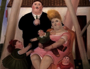 La familia de Botero