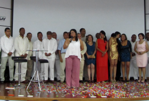 Entrega de premios en la Fundación Univ. Area Andina (Valledupar)