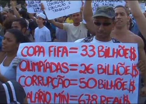 Protestas en Brasil / Foto: Euronews