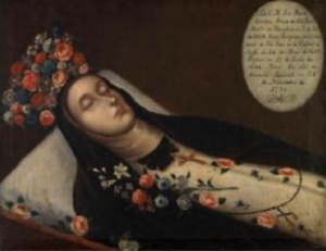 Retrato de Sor María Gertrudis Teresa de Santa Inés / Fotografía: Óscar Monsalve / Museo Santa Clara