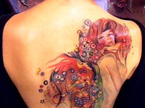 Un tatuaje de Amanda Wachob