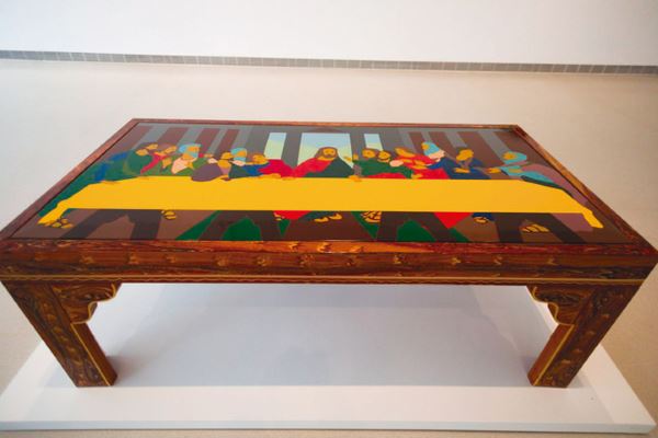 La última mesa, de Beatriz González