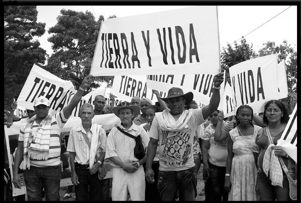 Protestas por la defensa de la tierra en Colombia / Foto: Agencia UN