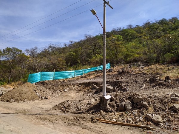 Inicios de la construcción al pie del cerro Hurtado en Valledupar / Foto: El Pilón