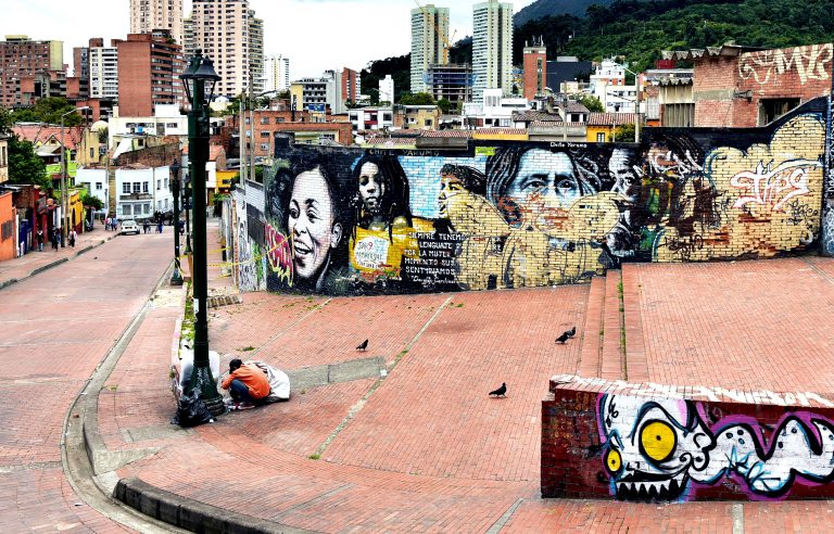 La omnipresencia del grafiti en ciertos sectores de Bogotá / Foto: Shutterstock