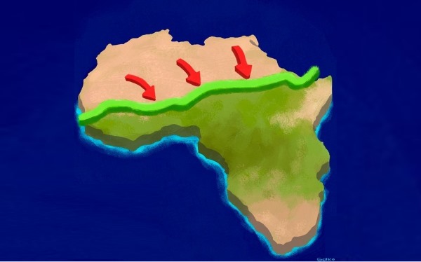 La Gran Muralla Verde africana busca impedir el avance del Sahara / Foto: wikipedia