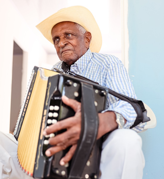 El rey vallenato Nafer Durán / Foto: Ángel Maestre