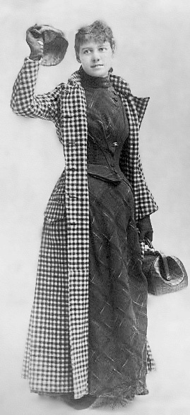 La periodista Nellie Bly trabajó con Joseph Pulitzer / Foto: Wikimedia