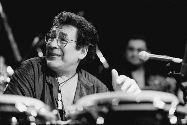 El percusionista Ray Barretto, una súper estrella de la Salsa / Foto: créditos a su autor