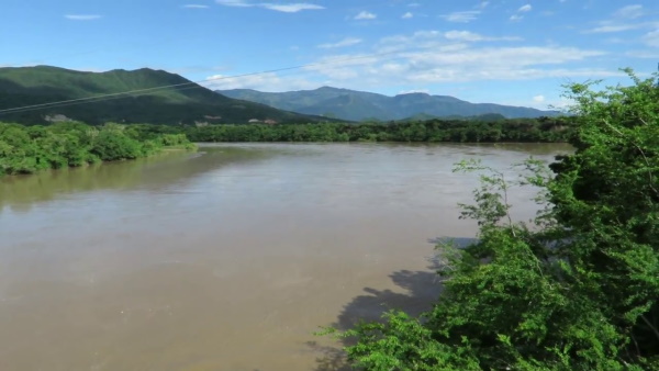 El río Magdalena crecido / Foto: El Tiempo 