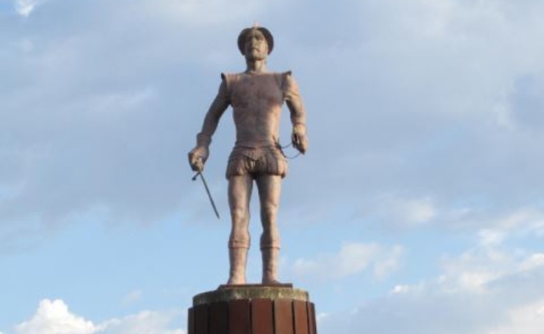 El monumento a Hernando de Santana y la fundación de Valledupar