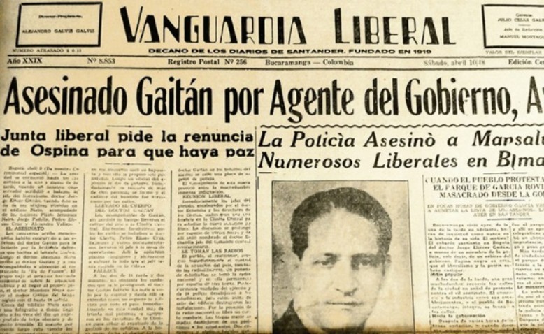 El Bogotazo, 9 de abril de 1948: el relato de la muerte de Jorge Eliécer Gaitán en la prensa 