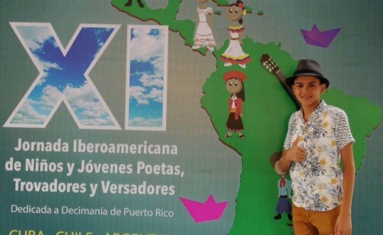 El primer Rey de la Piqueria Infantil expuso su talento en México