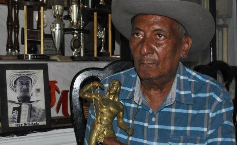 Beto Rada, veterano cultivador y promotor del auténtico vallenato