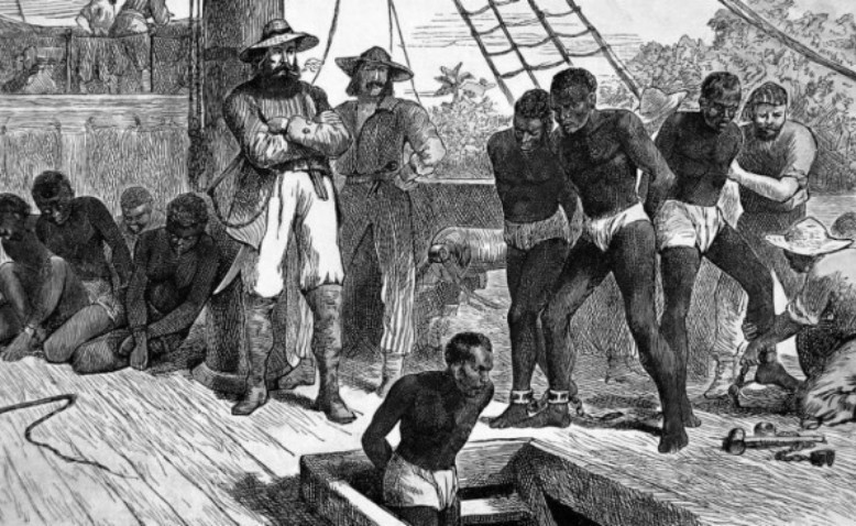 La trata masiva de esclavos africanos hacia América -  