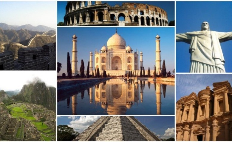 Las siete Maravillas del Mundo moderno y la única que queda del Mundo antiguo 