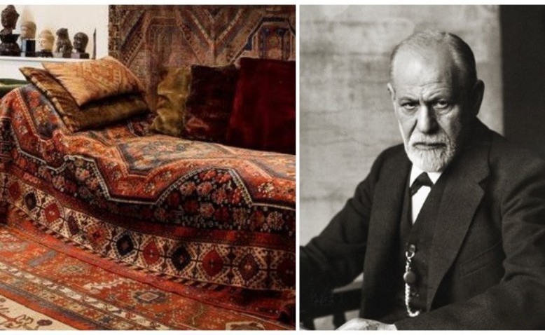 El famoso diván de Sigmund Freud y el uso que marcó el psicoanálisis