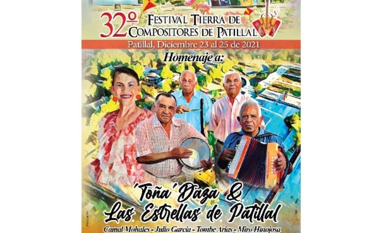 El 32 Festival Tierra de Compositores de Patillal: un festival vallenato para cerrar el 2021