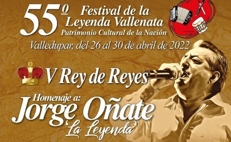La programación del 55 Festival Vallenato: el Rey de Reyes 2022