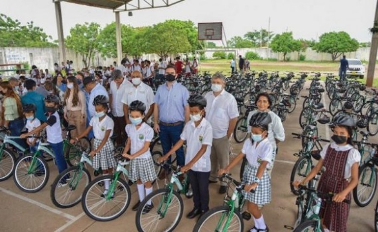 Bicicletas para facilitar los estudios: una estrategia de la Gobernación del Cesar