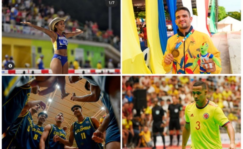 Los deportistas del Cesar también fueron protagonistas de los Juegos Bolivarianos de Valledupar 