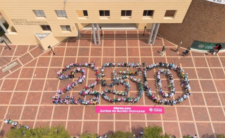 Gobernación del Cesar abrió convocatoria para obras de beneficio social con 250 Juntas de Acción Comunal