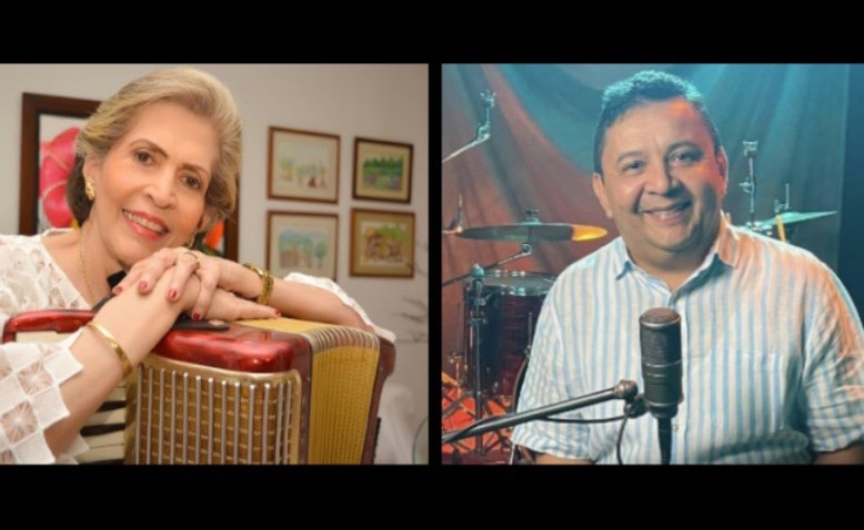 Doña Rita y Don Ismael: homenajeados en el cuna de acordeones