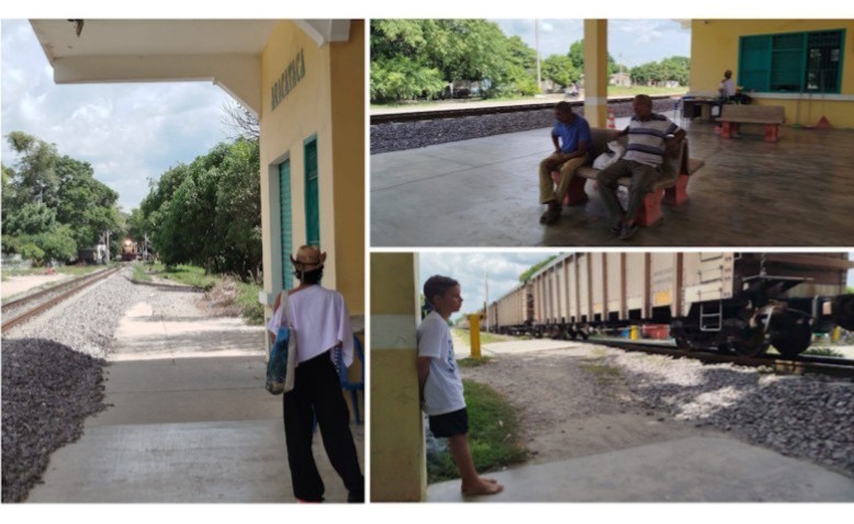 La estación del Tren fantasma en Macondo